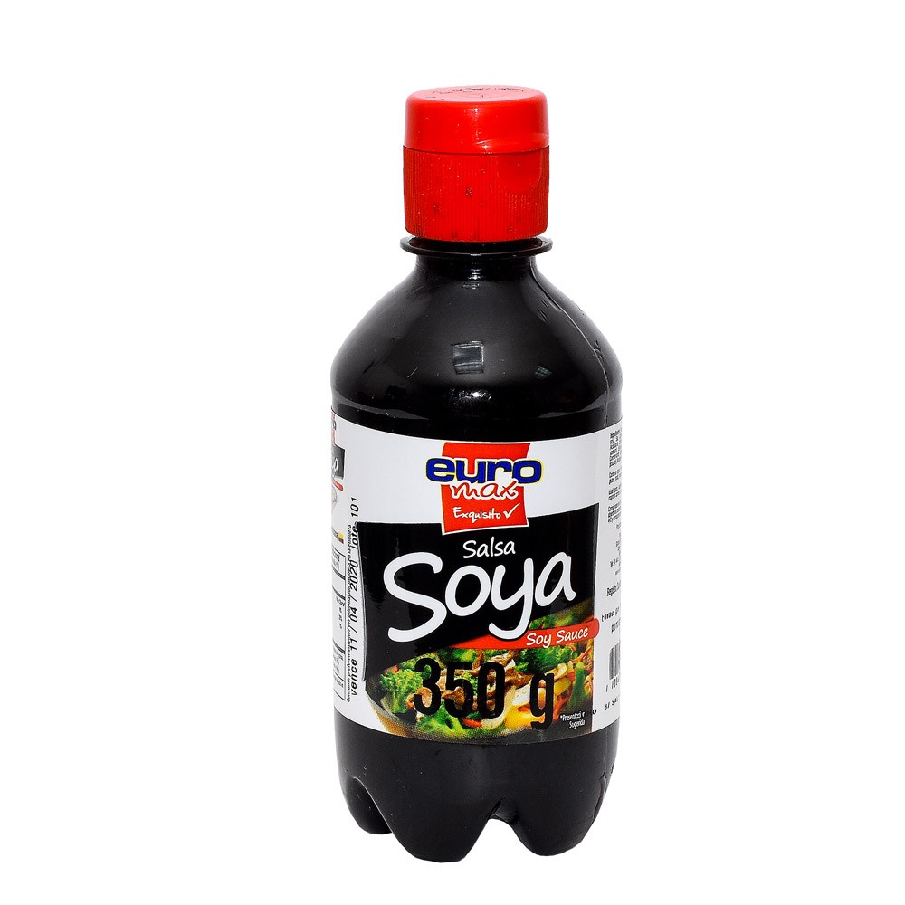 SALSA SOYA PET EUROMAX NV  x 350GR