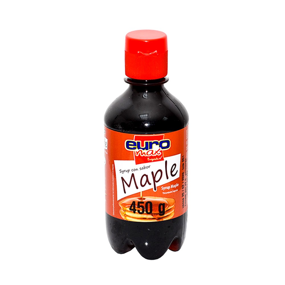 SYRUP MAPLE PET EUROMAX NV  x 450GR