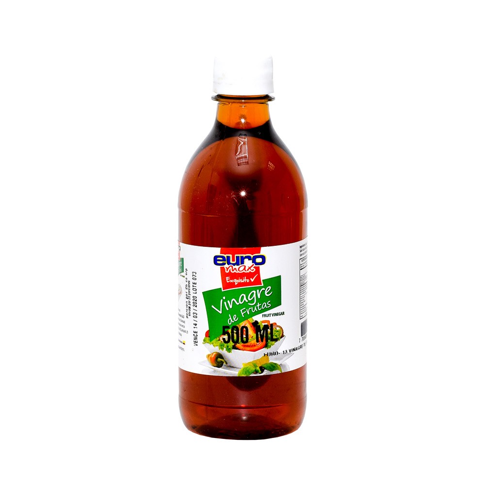 VINAGRE DE FRUTAS FCO EUROMAX NV *500ML