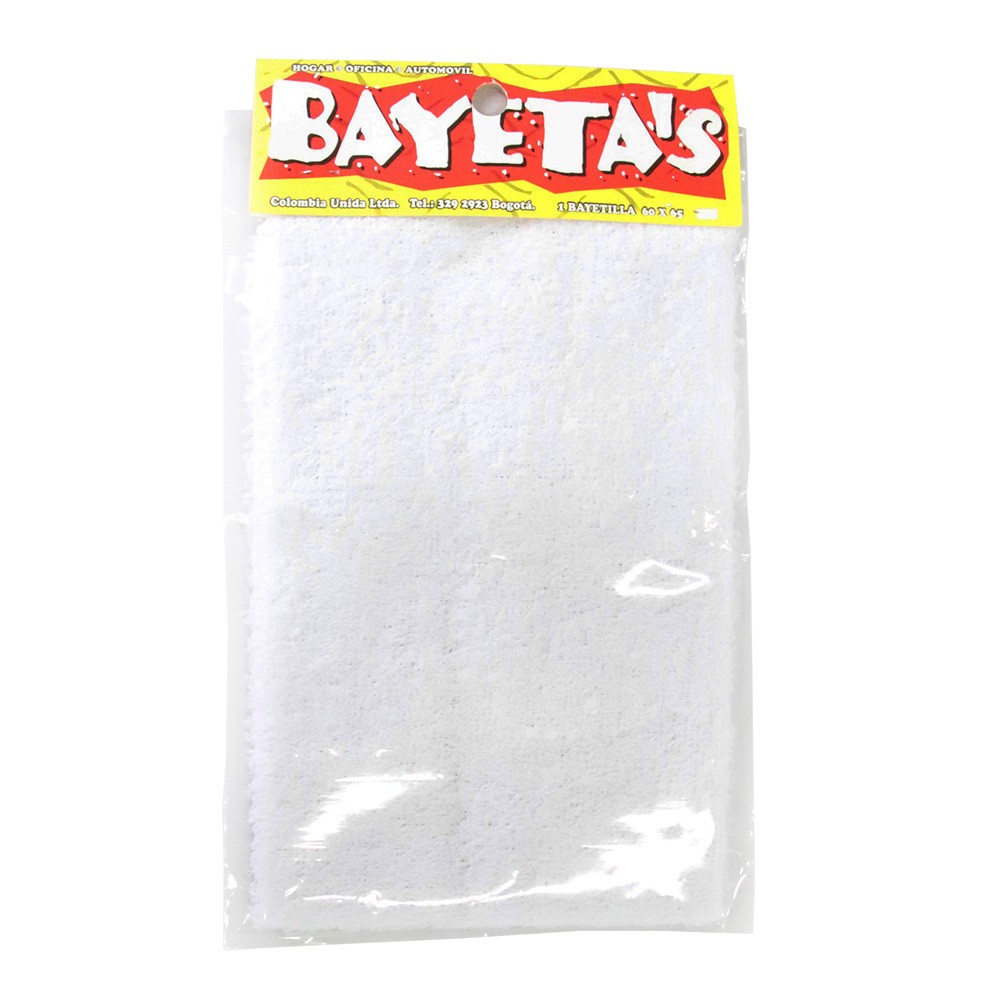 LIMPION TOALLA BLANCO 30 X 50 BAYETAS