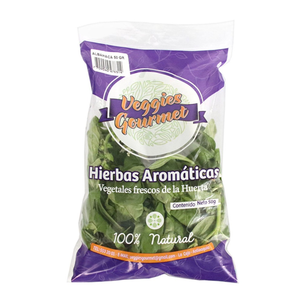 ALBAHA GENOVESA VEGGIES GOURMET  x 50GR