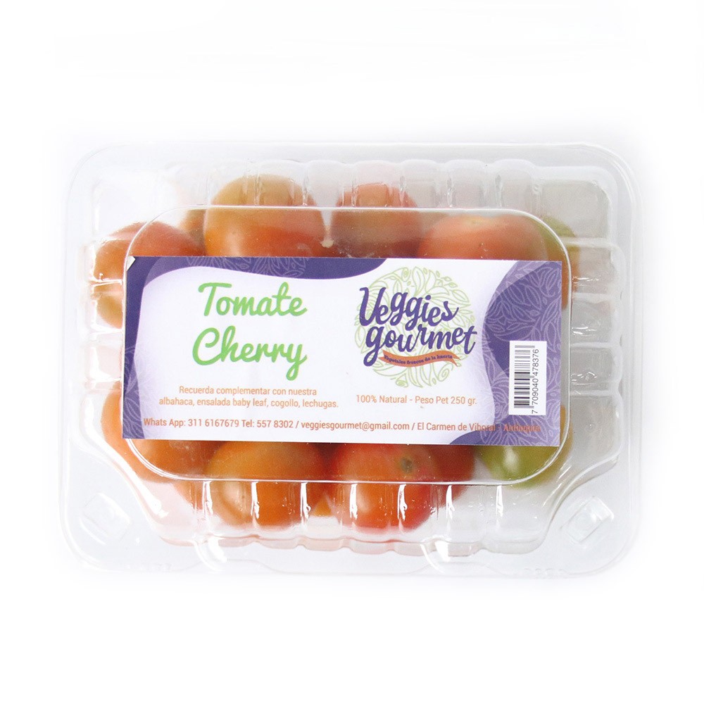 TOMATE CHERRY VEGGIES GOURMET  x 250GR