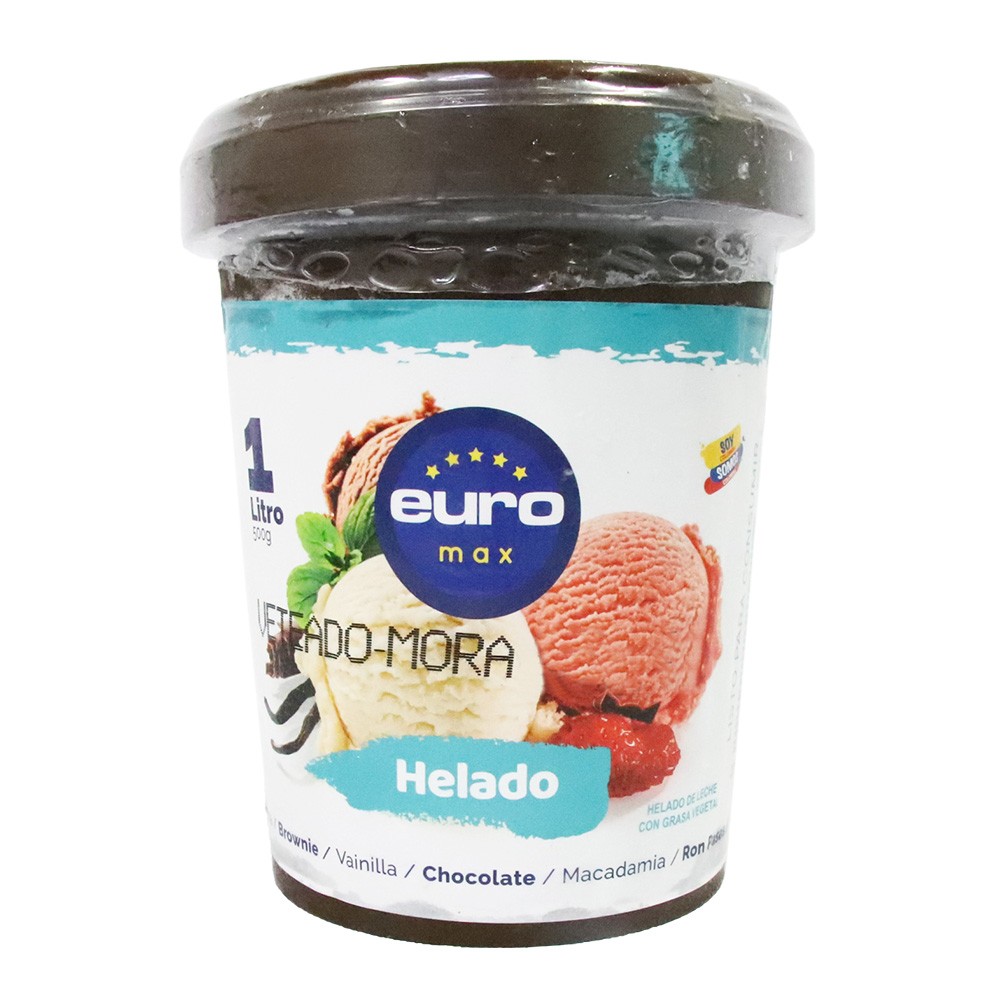 HELADO VETEADO MORA EUROMAX*534GR