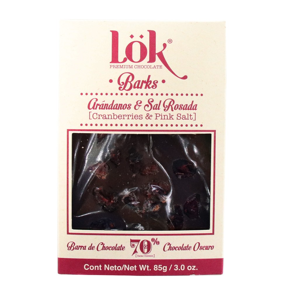 BARK ARANDANOS-SAL ROSADA LOK  x 85GR