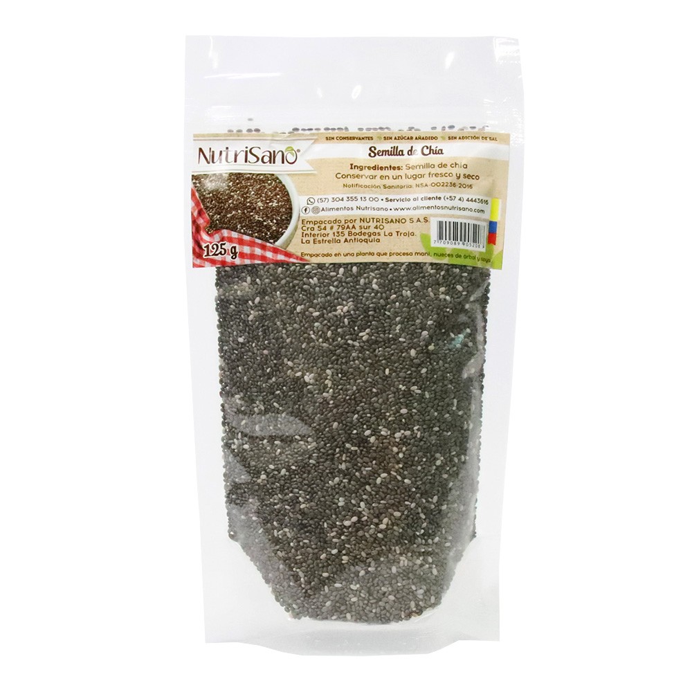 CHIA  NUTRISANO  x 125 GR