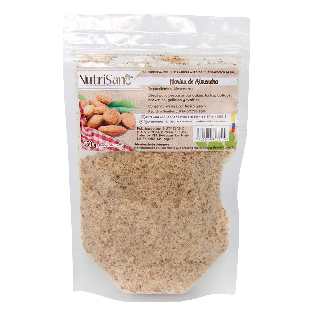 HARINA DE ALMENDRAS NUTRISANO *150 GR