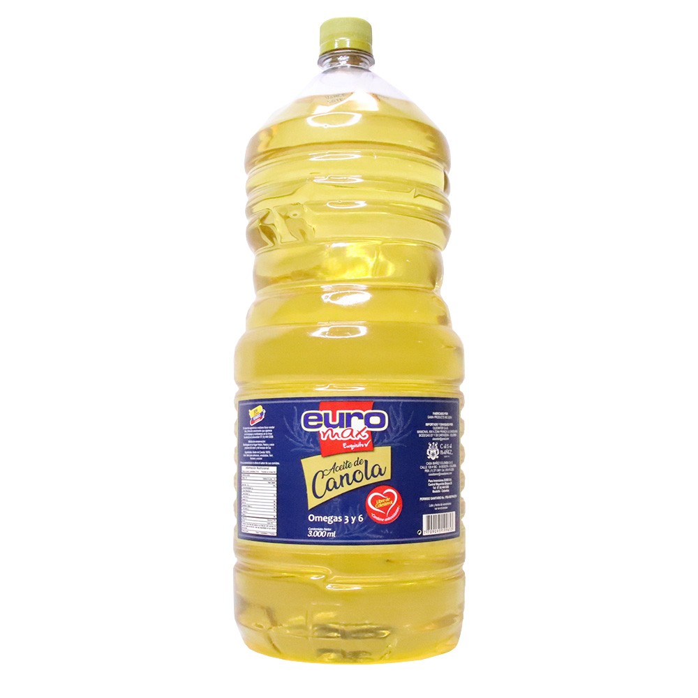 ACEITE DE CANOLA EUROMAX*3000ML