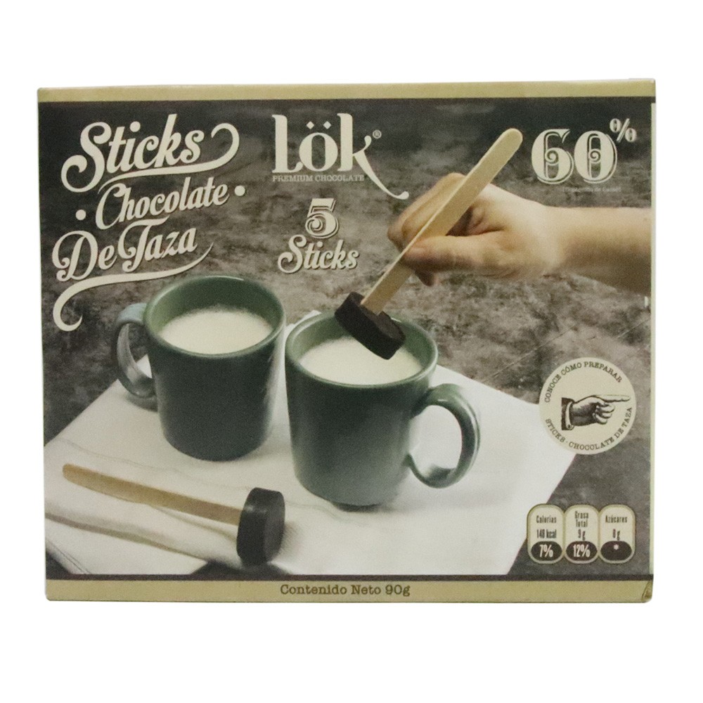STICK DE CHOCOLATE LOK 60% 110 GR