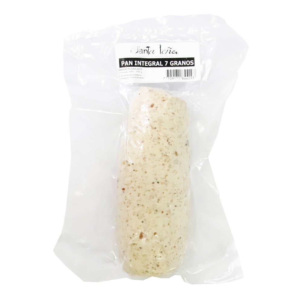 PAN INTEGRAL 7 GRANOS SANTALEÑA*700GR