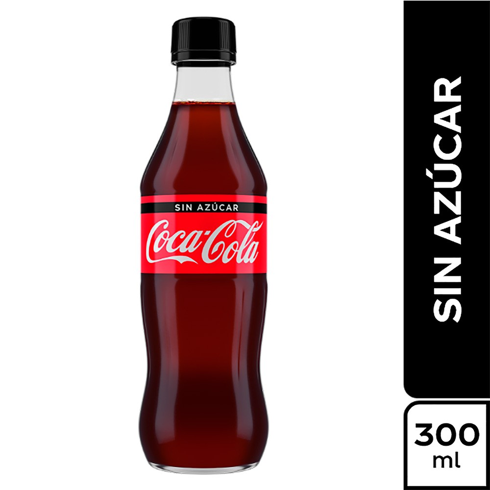 GASEOSA  COCA COLA ZERO  x 300 ML