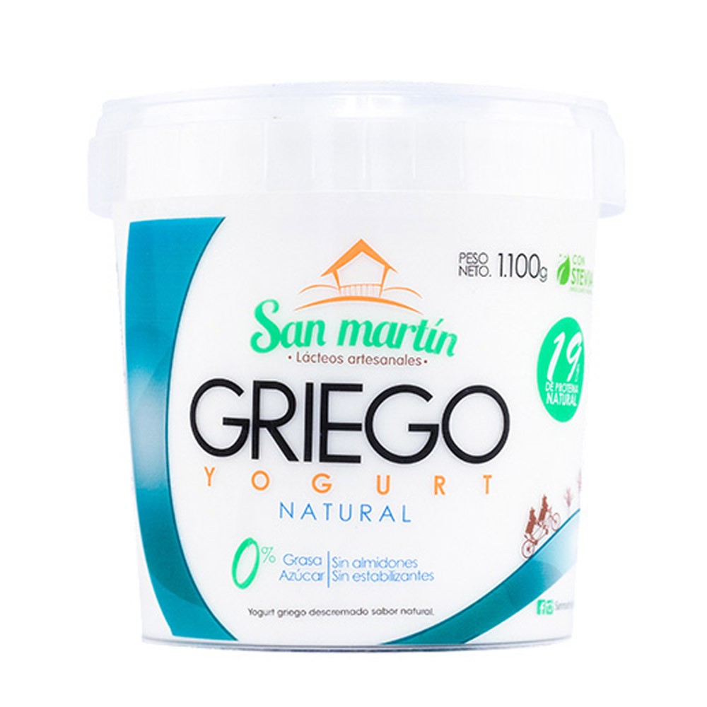 YOG GRIEGO SAN MARTIN NATURAL 1100GR