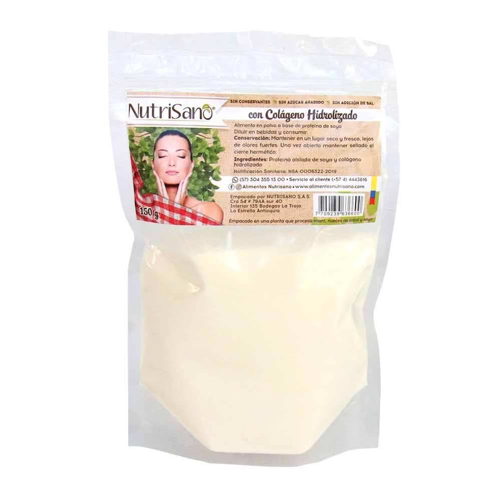 COLAGENO HIDROLIZADO NUTRISANO  x 150 GR