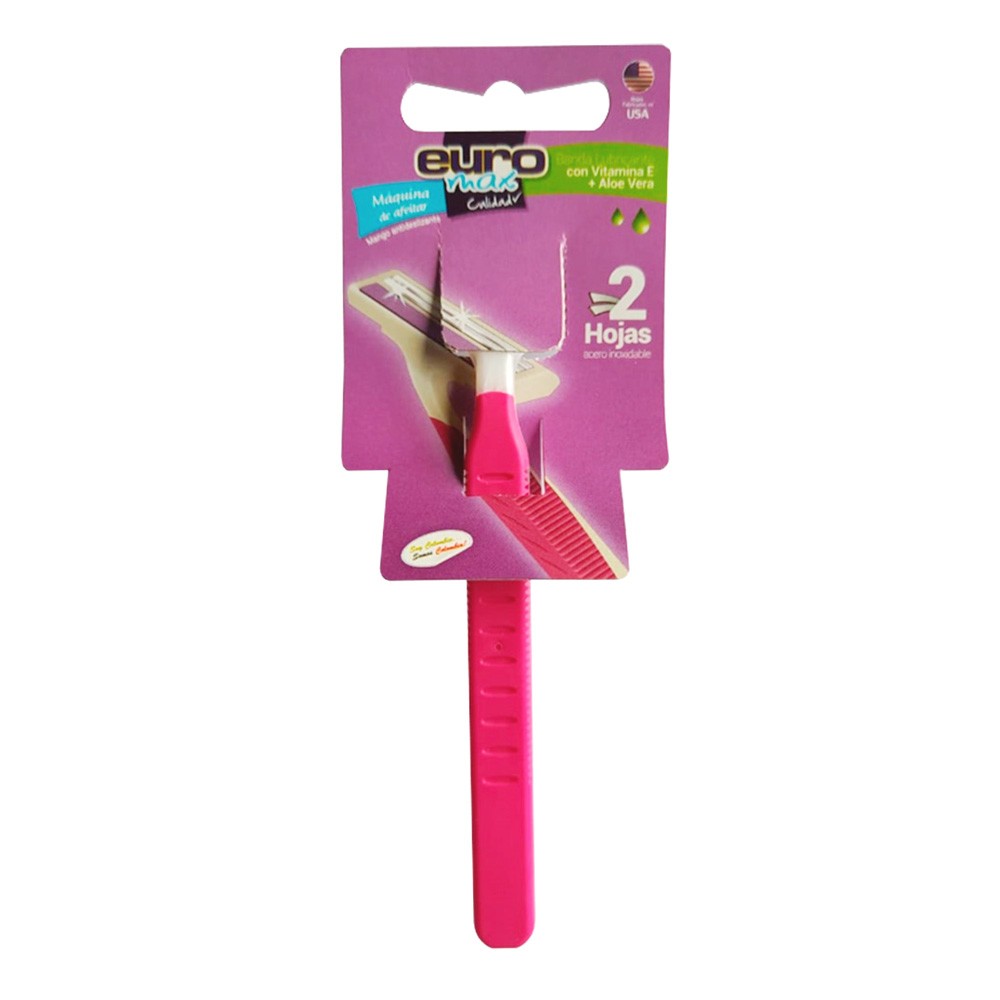 MAQUINA DE AFEITAR  MUJER 2HJ EUROMAX