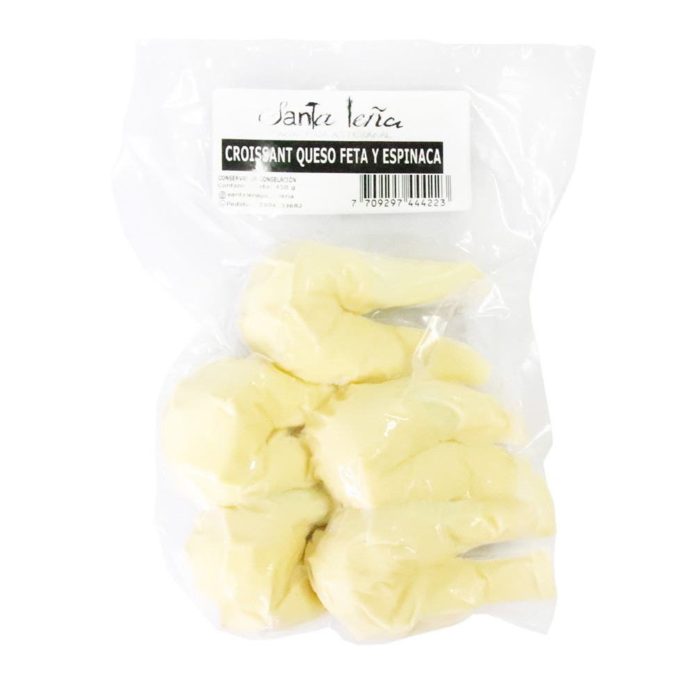 CROISSANT ESPINACA QUESO SANTALEÑA*5UND