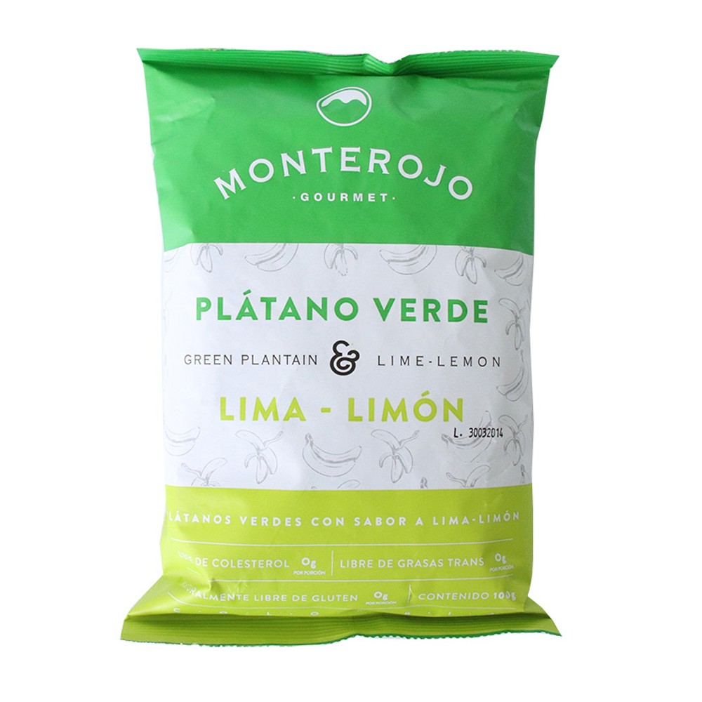 PLATANO VERDE LIMA LIMON MONTE ROJ*100GR