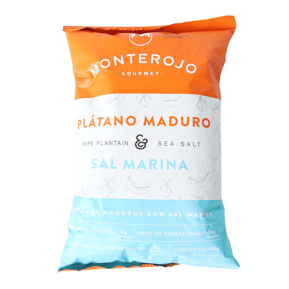 PLATANO MADURO SAL MARI MONTE ROJO*120GR