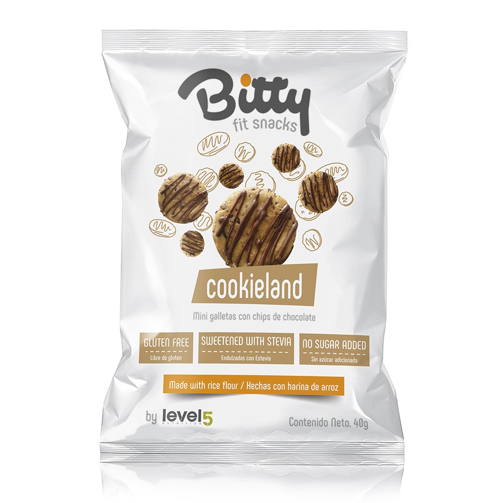 GALLETA DE VAINILLA BITTY * 40 GR