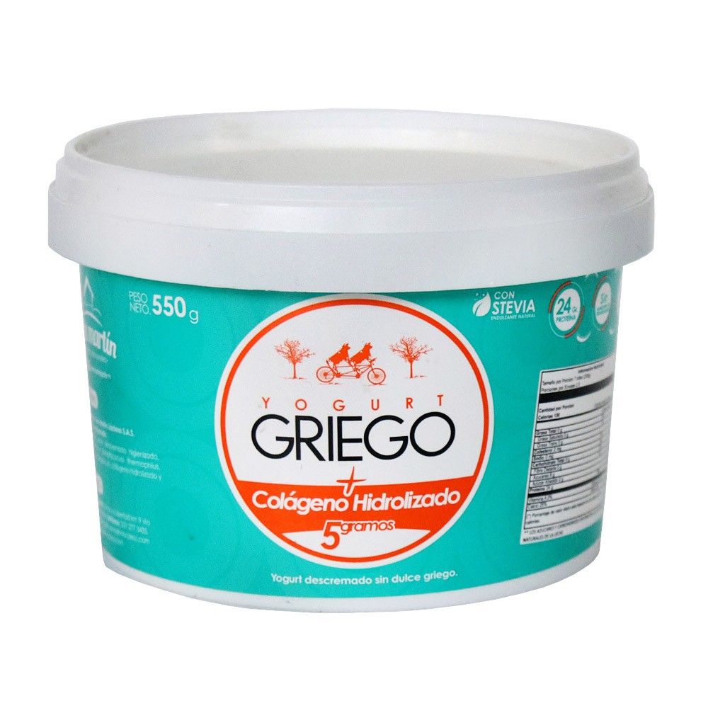 YOG GRIEGO SAN MARTIN COLAGENO 550GR