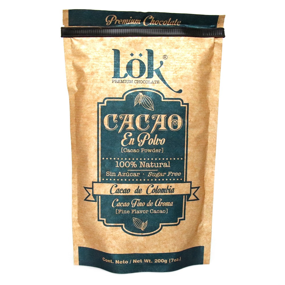 CACAO EN POLVO LOK  x  200 GR