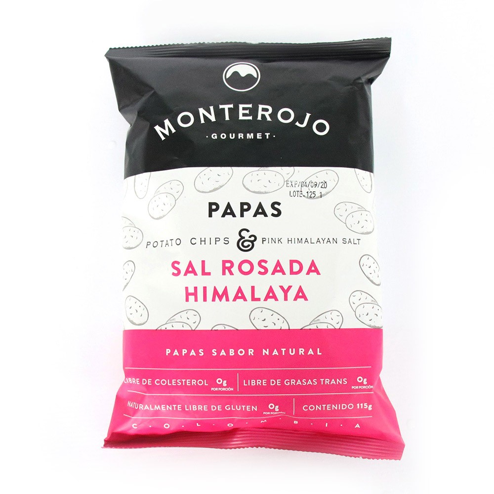 PAPAS NATURALES SAL ROS MONTE ROJO*115GR