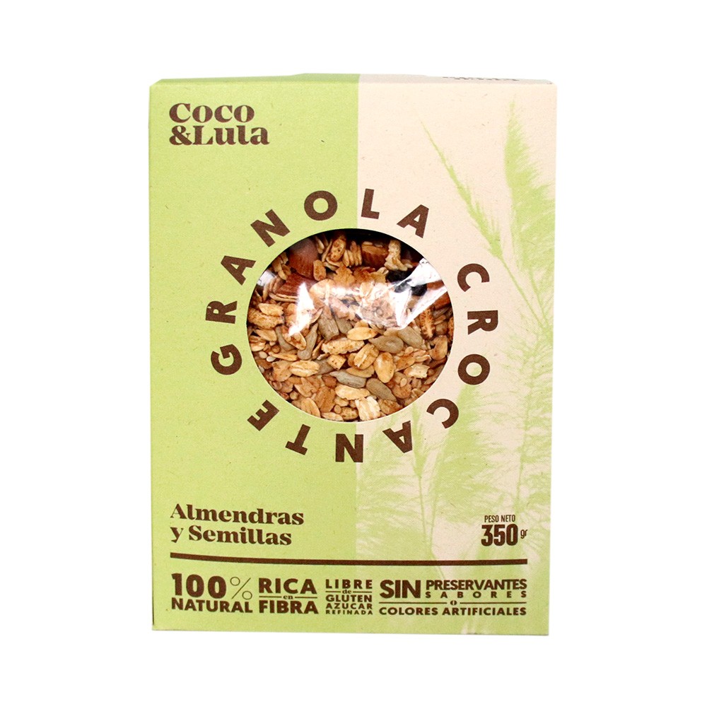 GRANOLA COCO&LULA ALMENDRAS 350 GRM