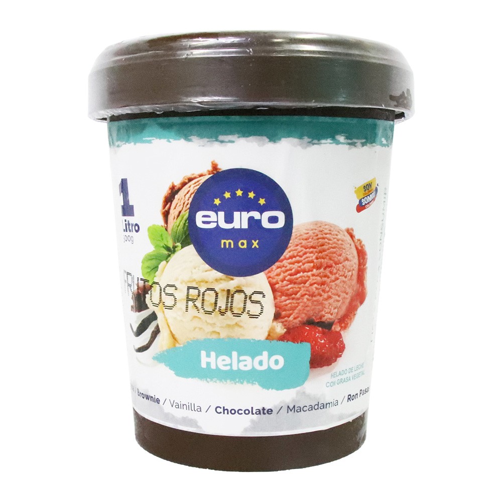 HELADO FRUTOS ROJOS EUROMAX*534GR