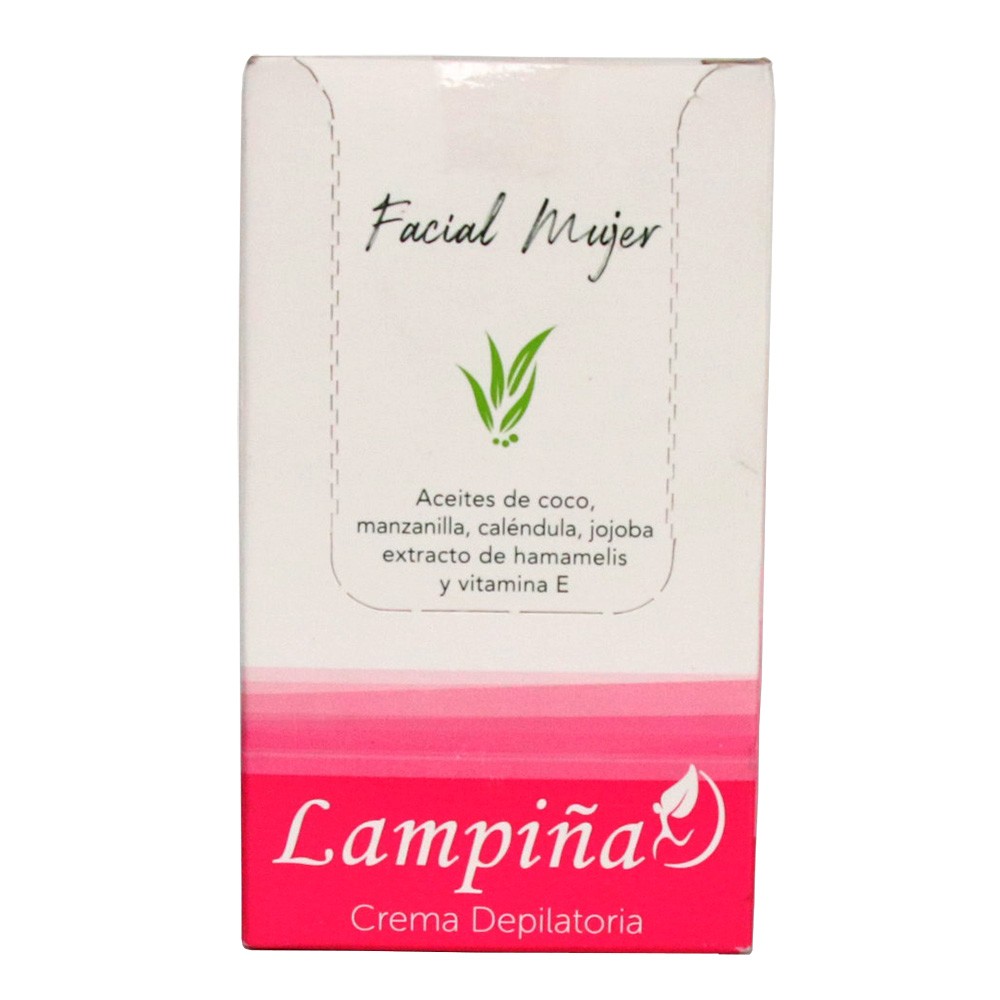 CREMA DEPIL FACIAL LAMPIÑA 6 SOBRES*10GR