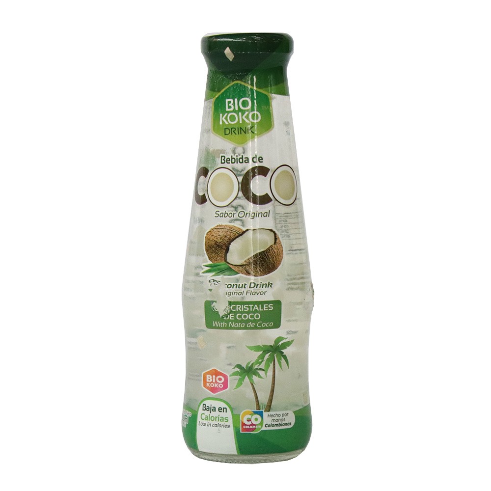 BEBIDA CON NATA DE COCO BIOKOKO*302ML