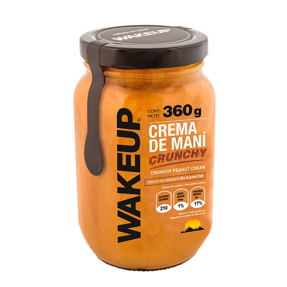 CREMA DE MANI CRUNCHY  x 360 GR