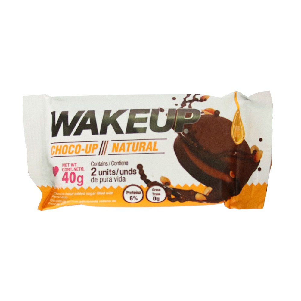 CHOCO UP NATURAL   x 40 GR