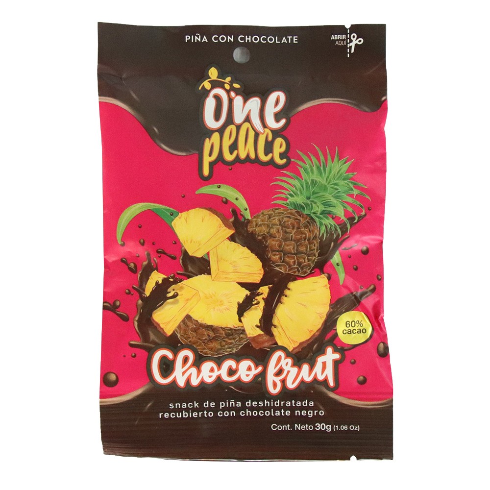PIÃ�A CON CHOCOLATE x  30GR ONE PEACE