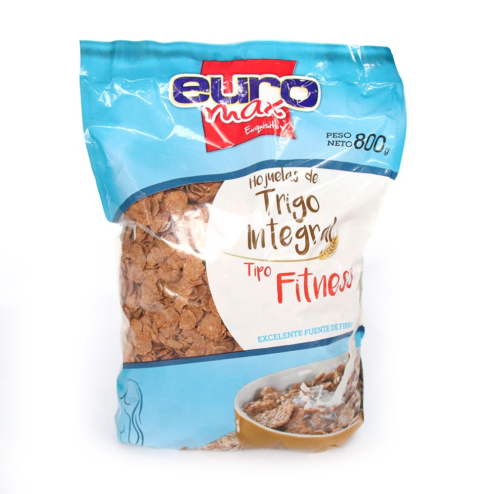 HOJUELA DE TRIGO INTEGRAL EUROMAX*800GR
