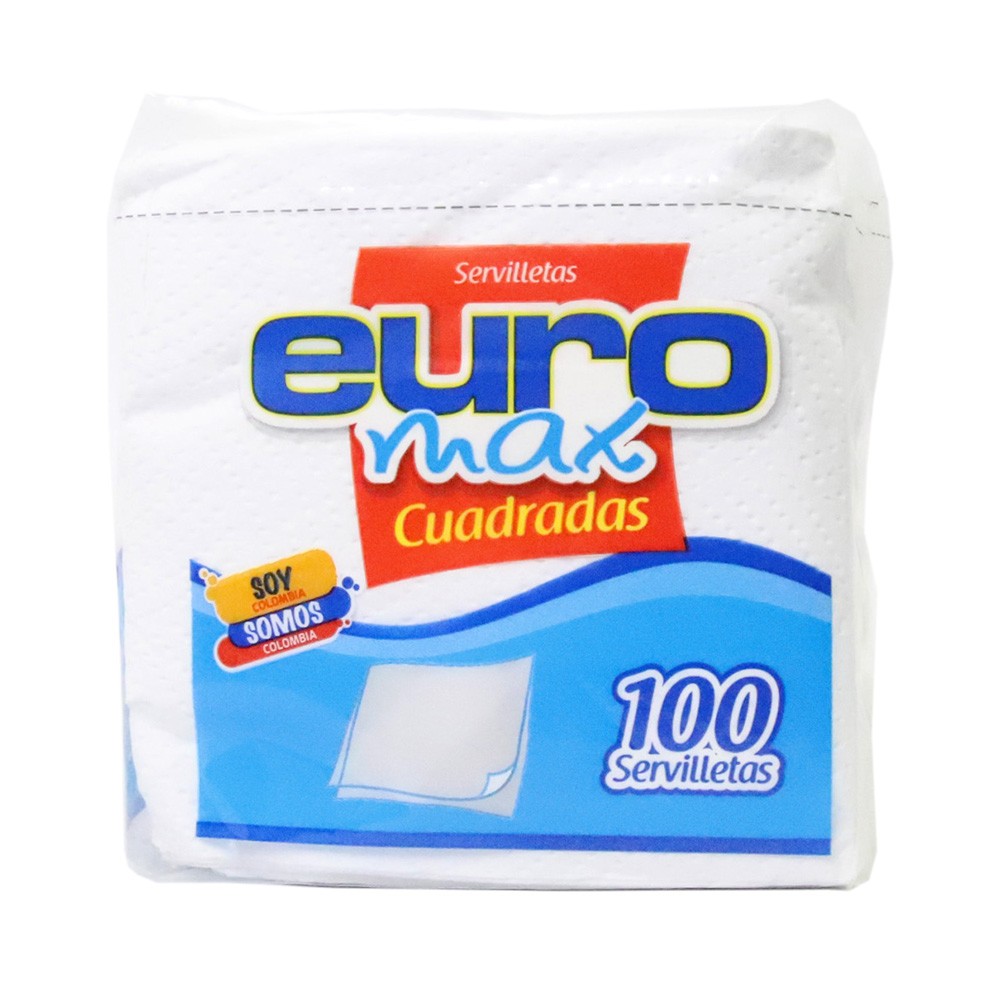 SERVILLETA DOBLADA EUROMAX*100UND