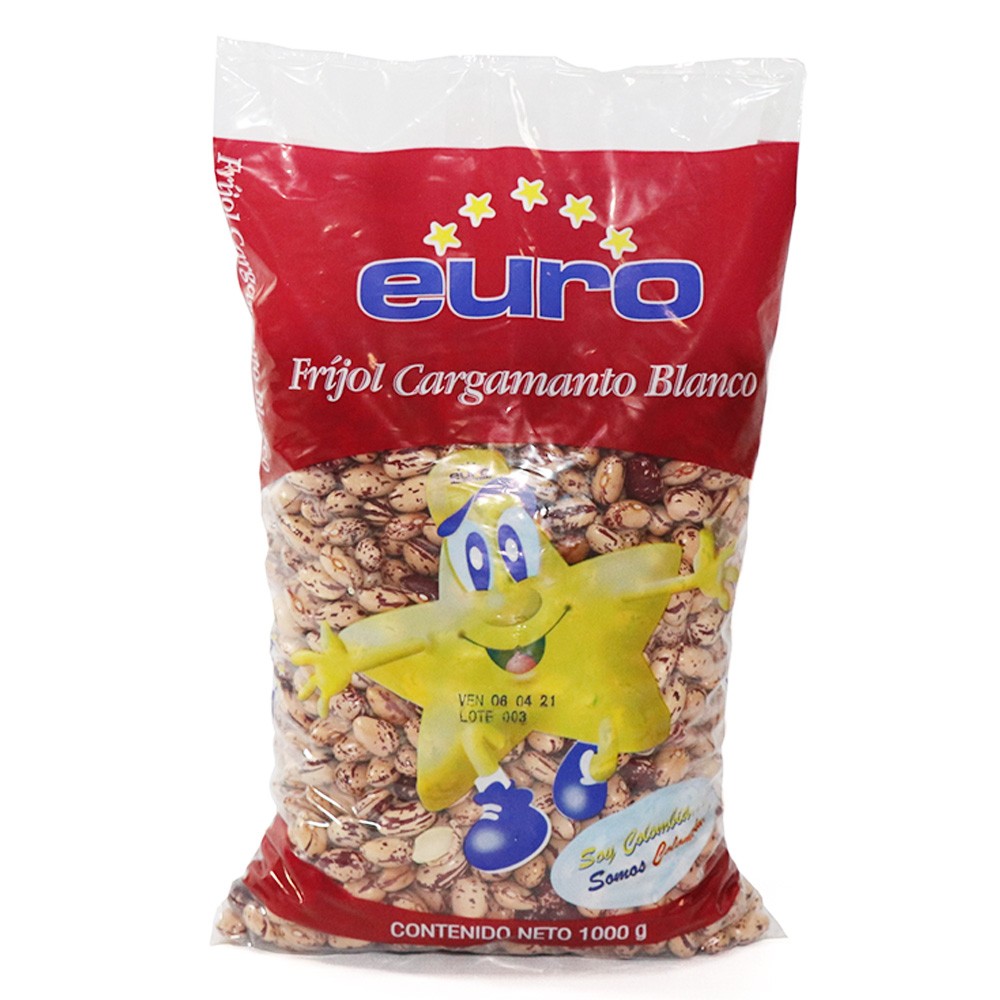 FRIJOL CARGAMANTO BLANCO EURO  x 1000GR