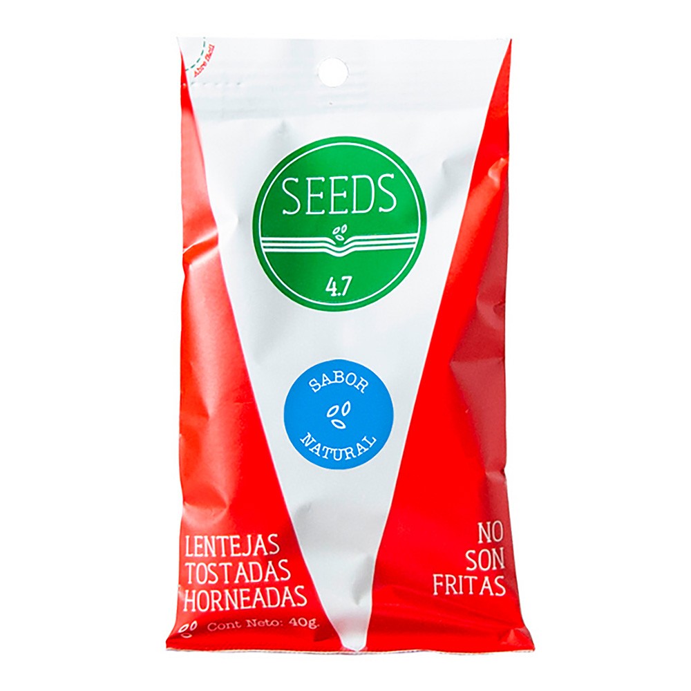 SNACK LENTEJAS NATURAL  x 40GR