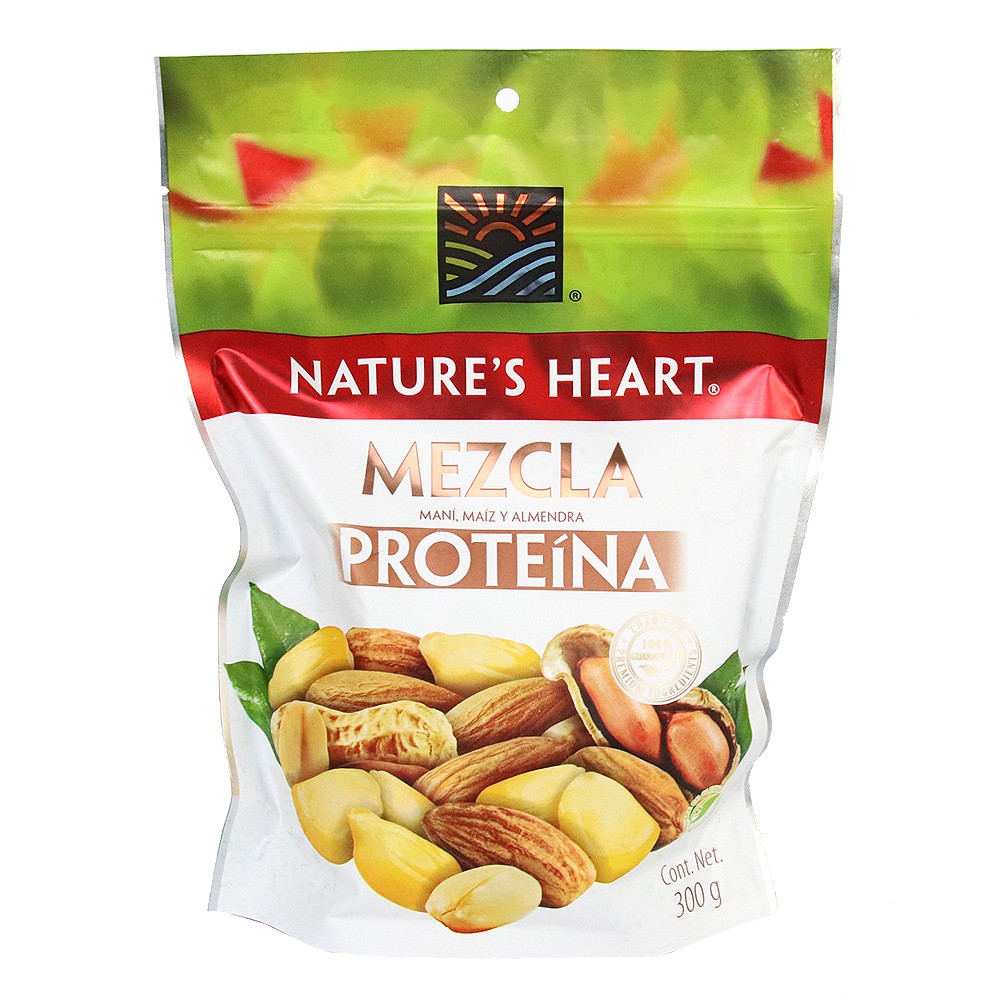 MEZCLA PROTEINA NATURE´S HEART  x 300 GR
