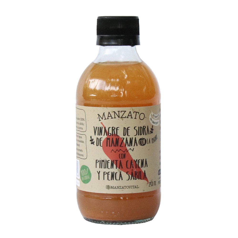 VINAGRE MZAN PIMI CAYEN MIEL MANZATO*250