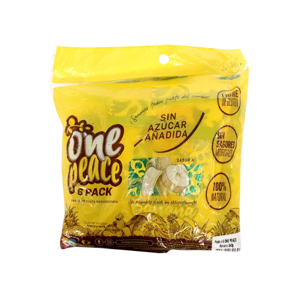 BANANO *6UND*180GR ONE PEACE