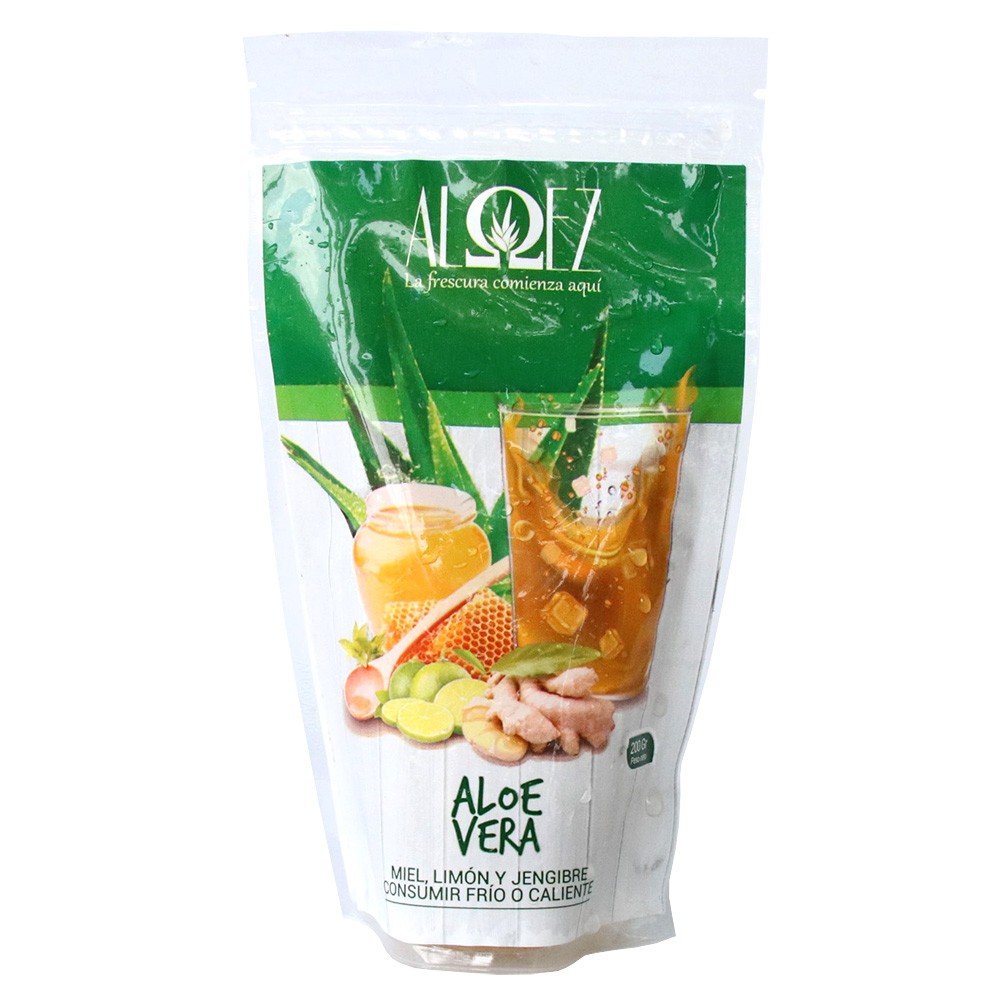 ALOEZ MIEL, LIMON Y JENGIBRE*200GR