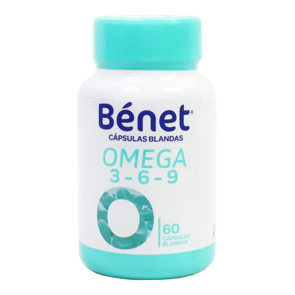 CAPSULAS OMEGA3-6-9 BENET*60UN