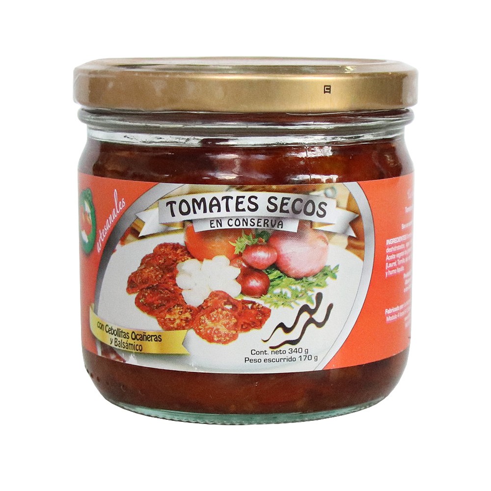 TOMATE SECO C/ CEBOLL OC FACTORIA *340GR