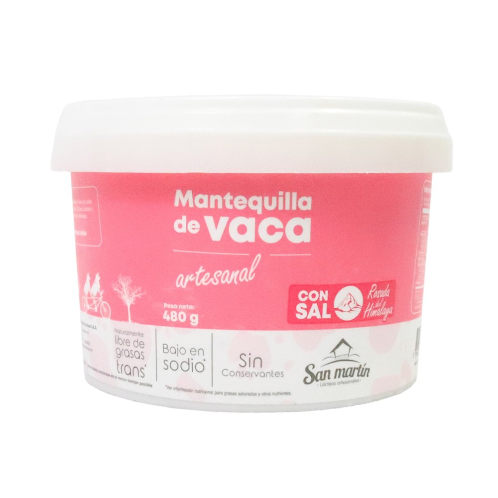MANTEQUILLA SAL HIMALA SAN MARTIN*480 GR