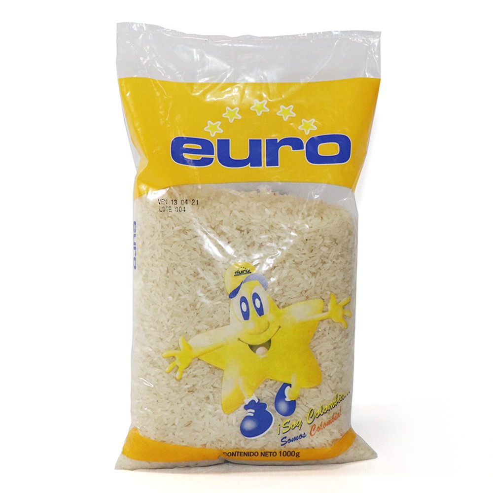 ARROZ BLANCO EURO  x  1000 GR