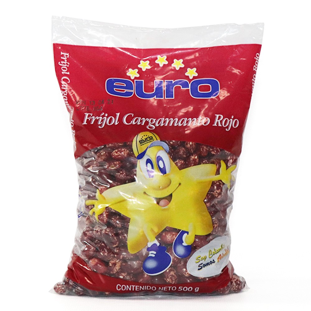 FRIJOL CARGAMANTO ROJO  x 500GR EURO