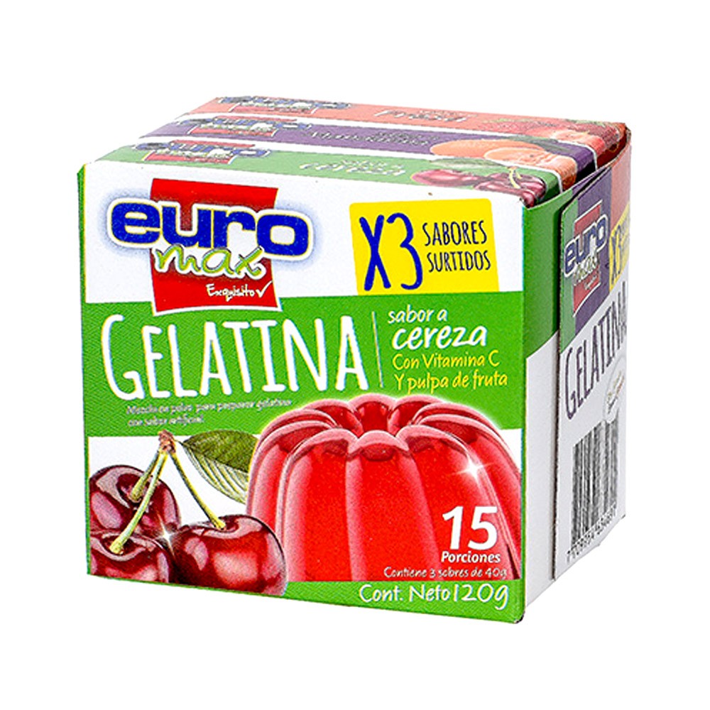 GELATINA EUROMAX *40GR*3 UND FRE-MAND-CE