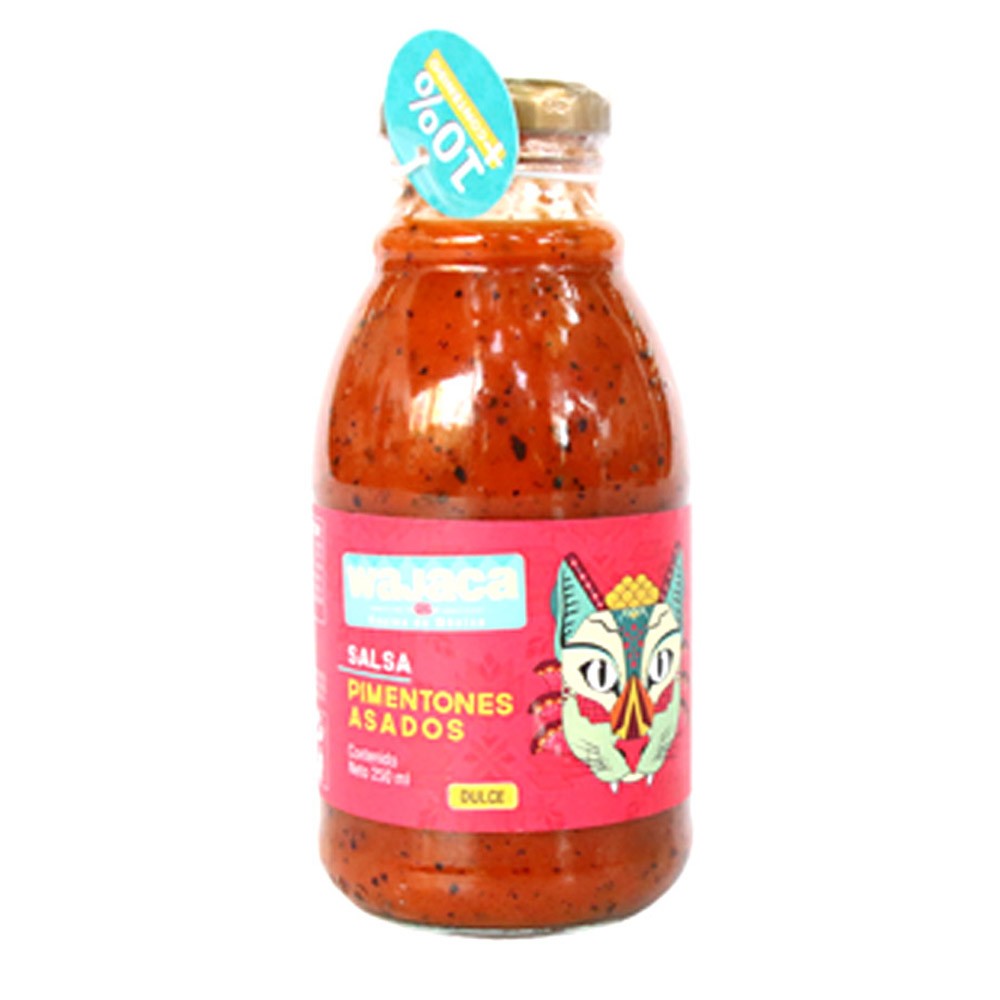 SALSA PIMENTONES ASADOS WAJACA X 250 GRS