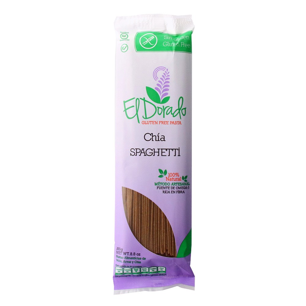 SPAGUETTI  DE CHIA  EL DORADO x 250GR