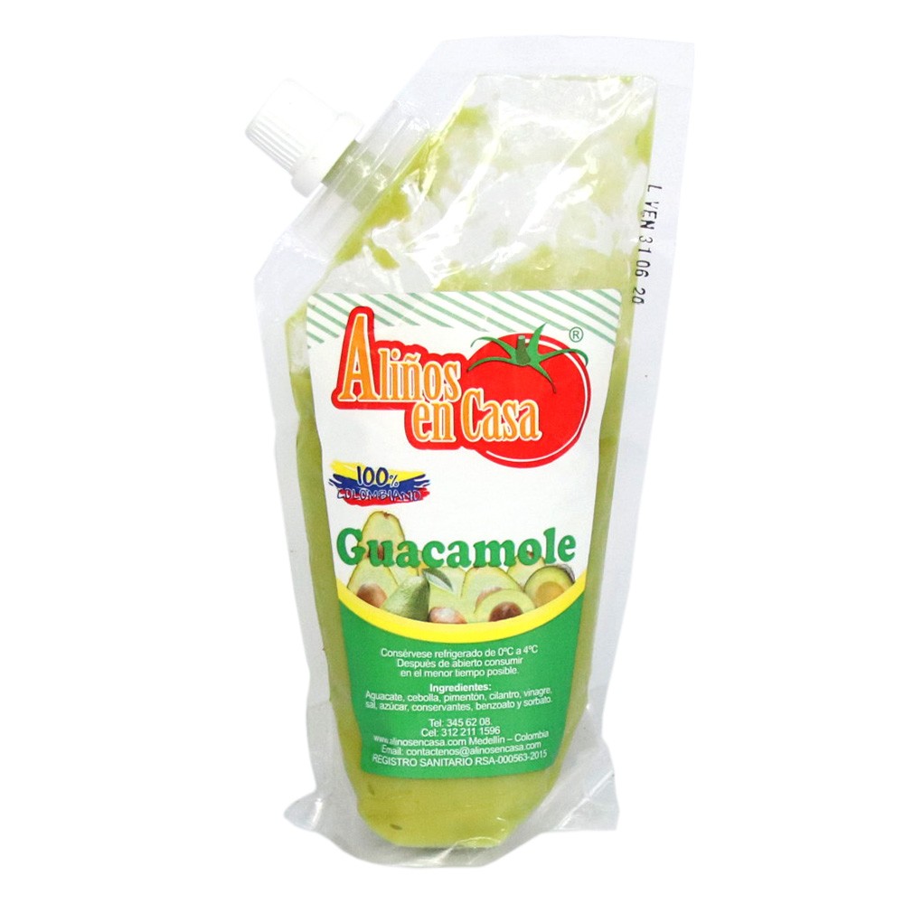 GUACAMOLE ALIÃ�OS EN CASA  x 200GR