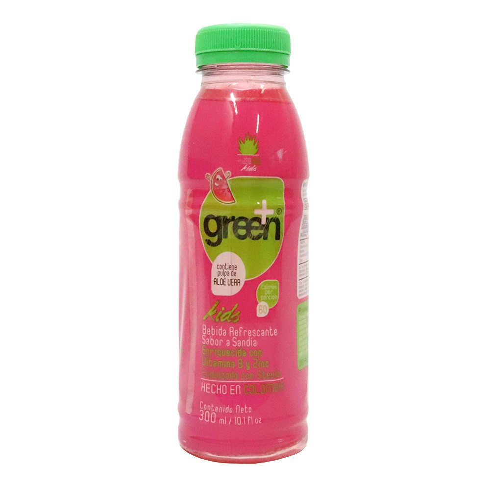 BEBID ALOEVERA KIDS VITAC/ZINC GREEN*300