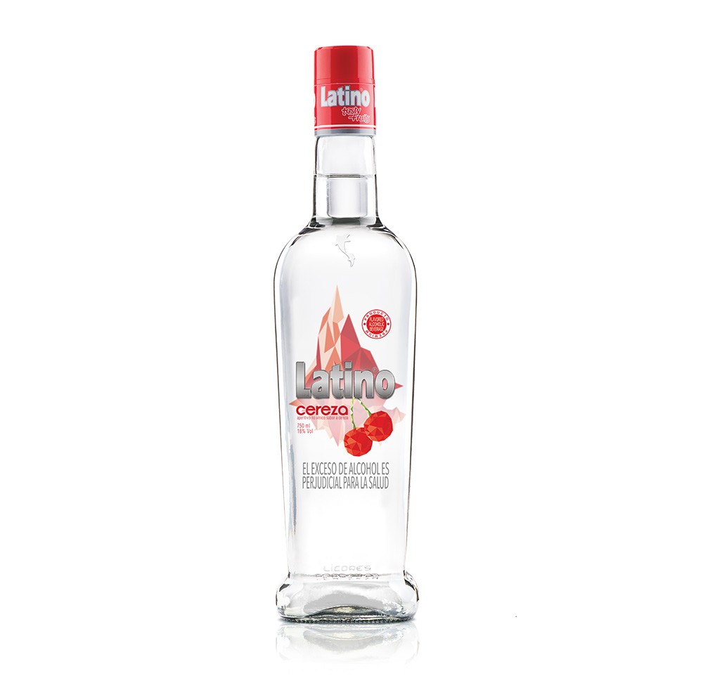 APERITIVO DE VODKA LATINO CEREZA *750 ML